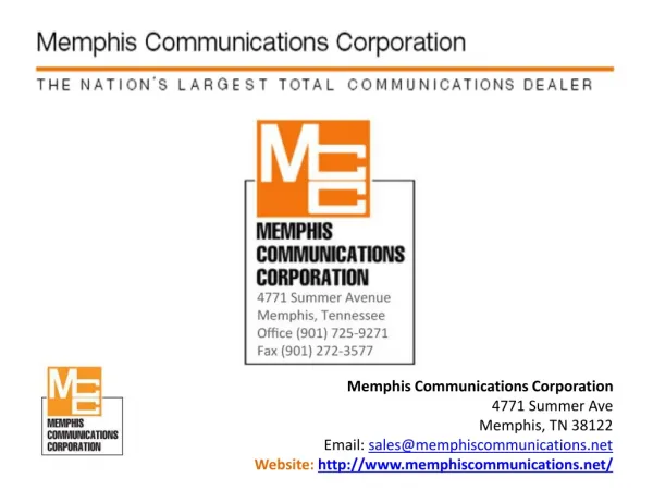 Memphis Communications Corportation