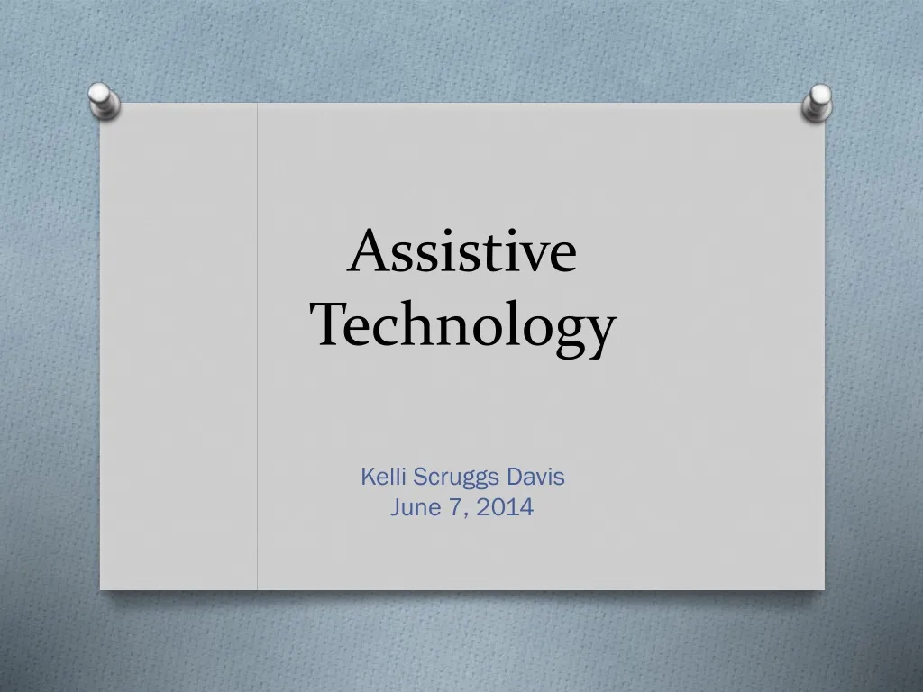 assistive technology