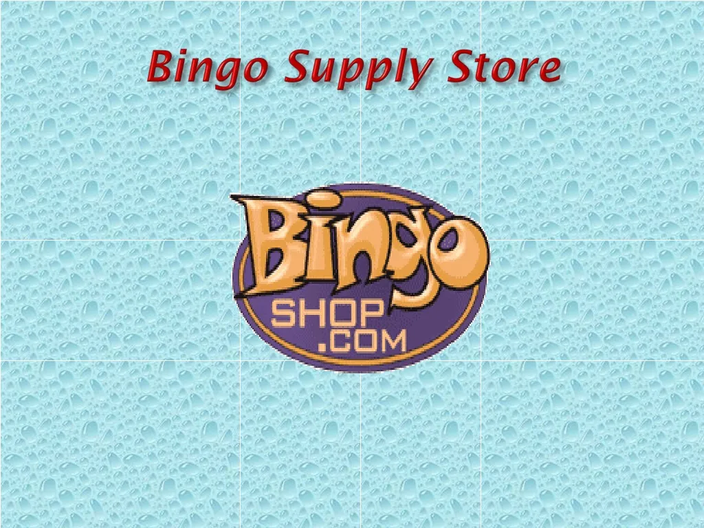 bingo supply store