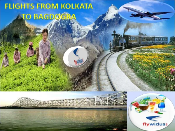 Get cheap flights from Kolkata to Bagdogra, low airfare from