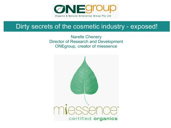 dirty secrets of the cosmetic industry - exposed