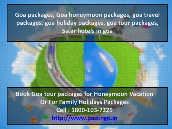 Goa packages, Goa honeymoon packages, goa travel packages, g