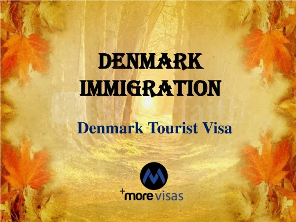 Denmark Tourist Visa