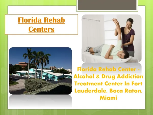 Alcohol Rehab Florida