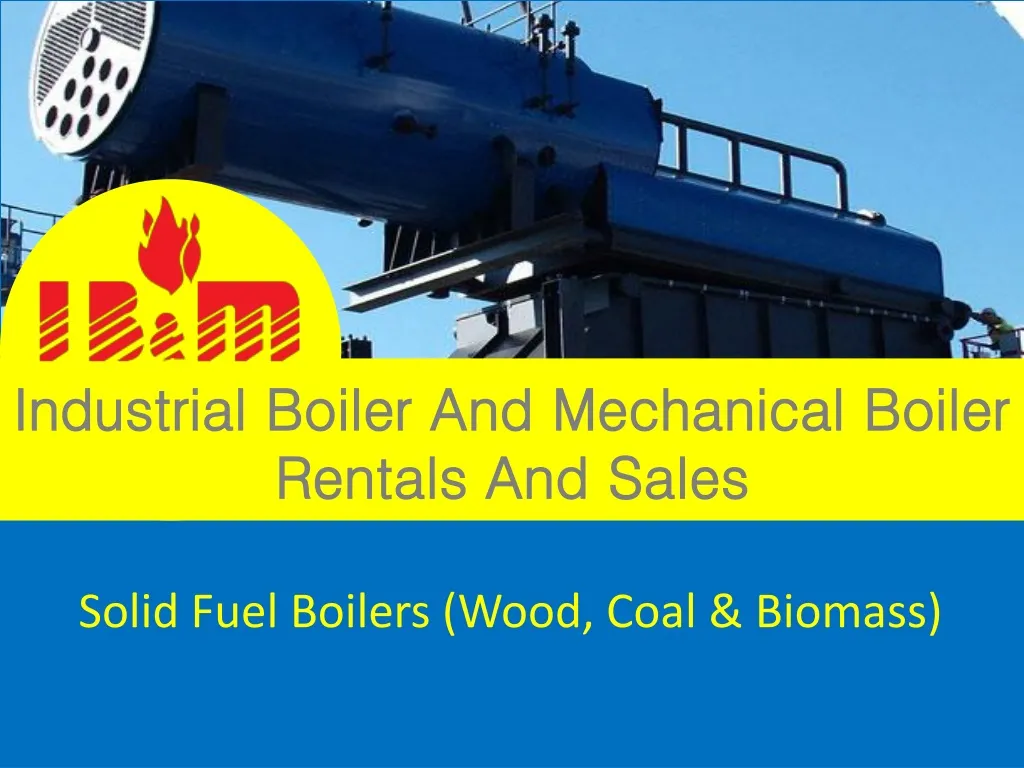 industrial boiler and mechanical boiler rentals