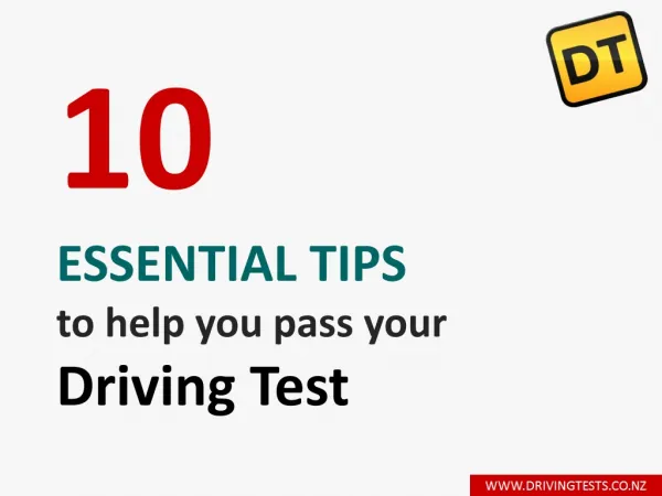Essential Tips To Help You Pass Your Driving Test