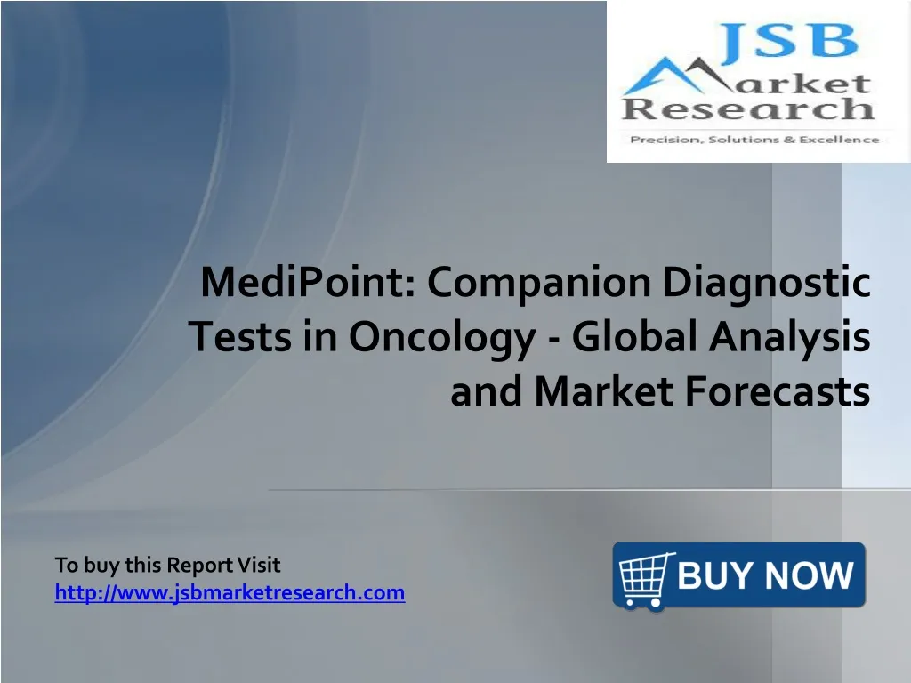 medipoint companion diagnostic tests in oncology global analysis and market forecasts