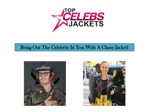 Bring Out The Celebrity In You With A Classy Jacket!