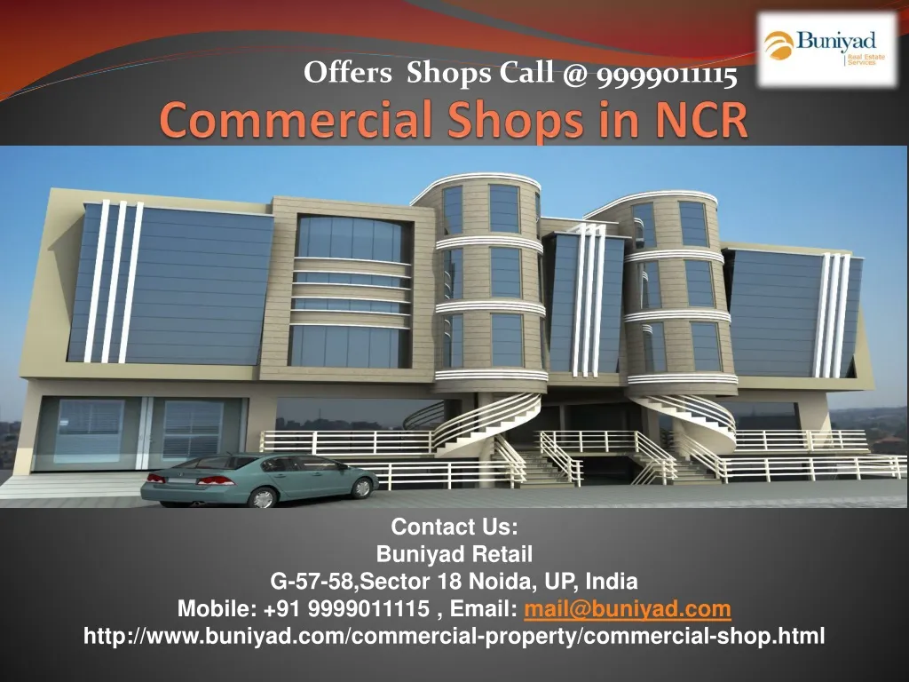 commercial shops in ncr