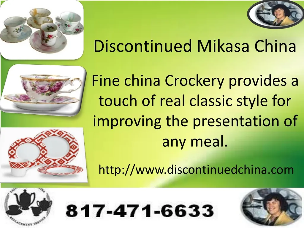 discontinued mikasa china