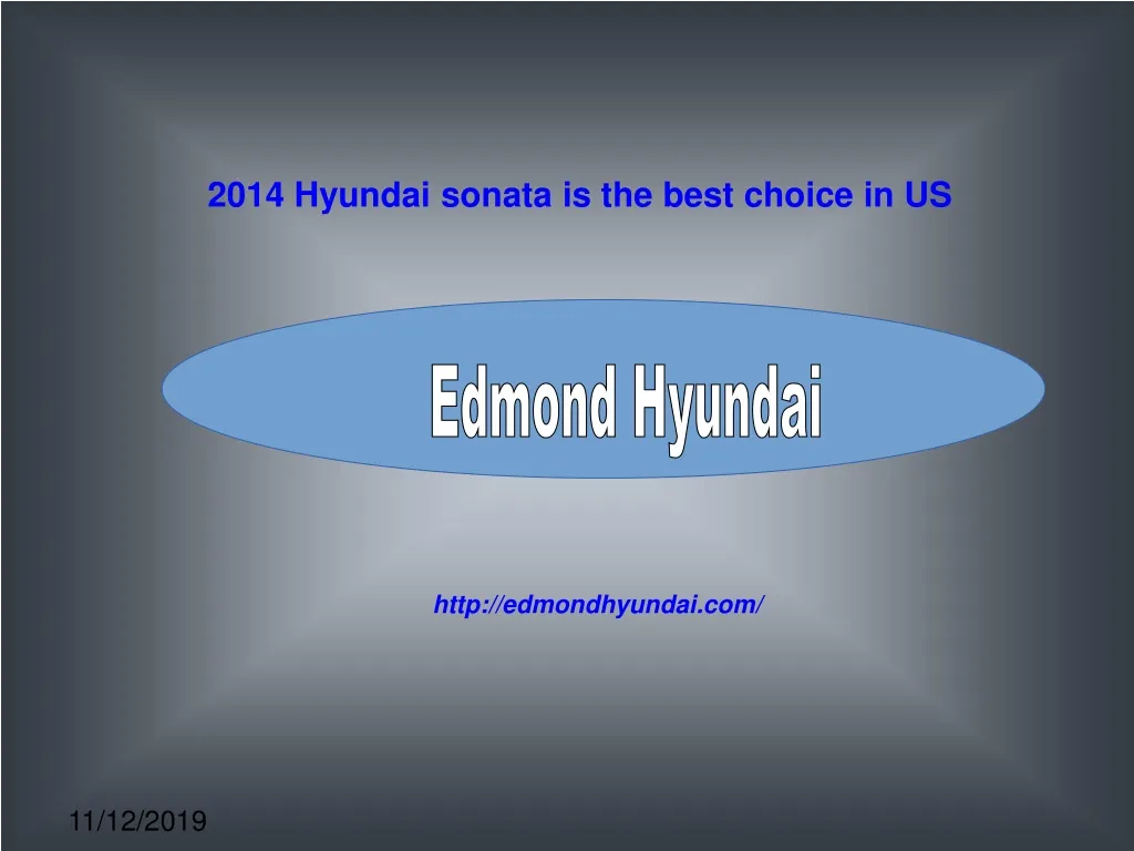 2014 hyundai sonata is the best choice in us