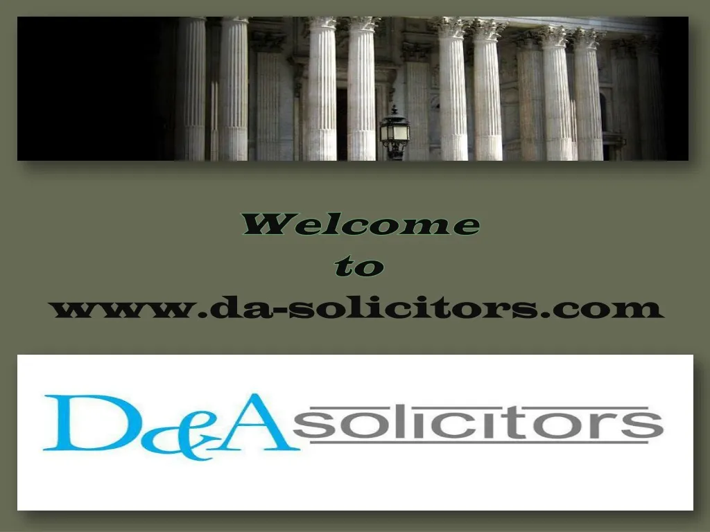 welcome to www da solicitors com