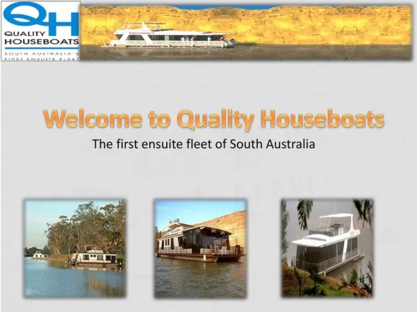 Houseboat Hire Murray River
