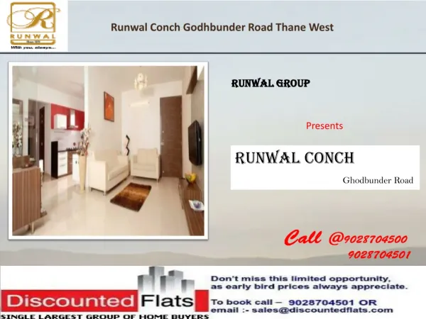 Runwal Conch Ghodbunder Road Thane Mumbai by Runwal Group