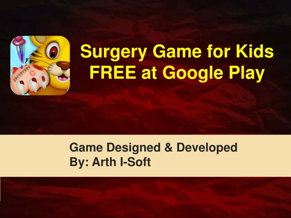 surgery game for kids free at google play