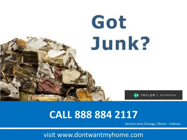 Junk removal service from Chicago