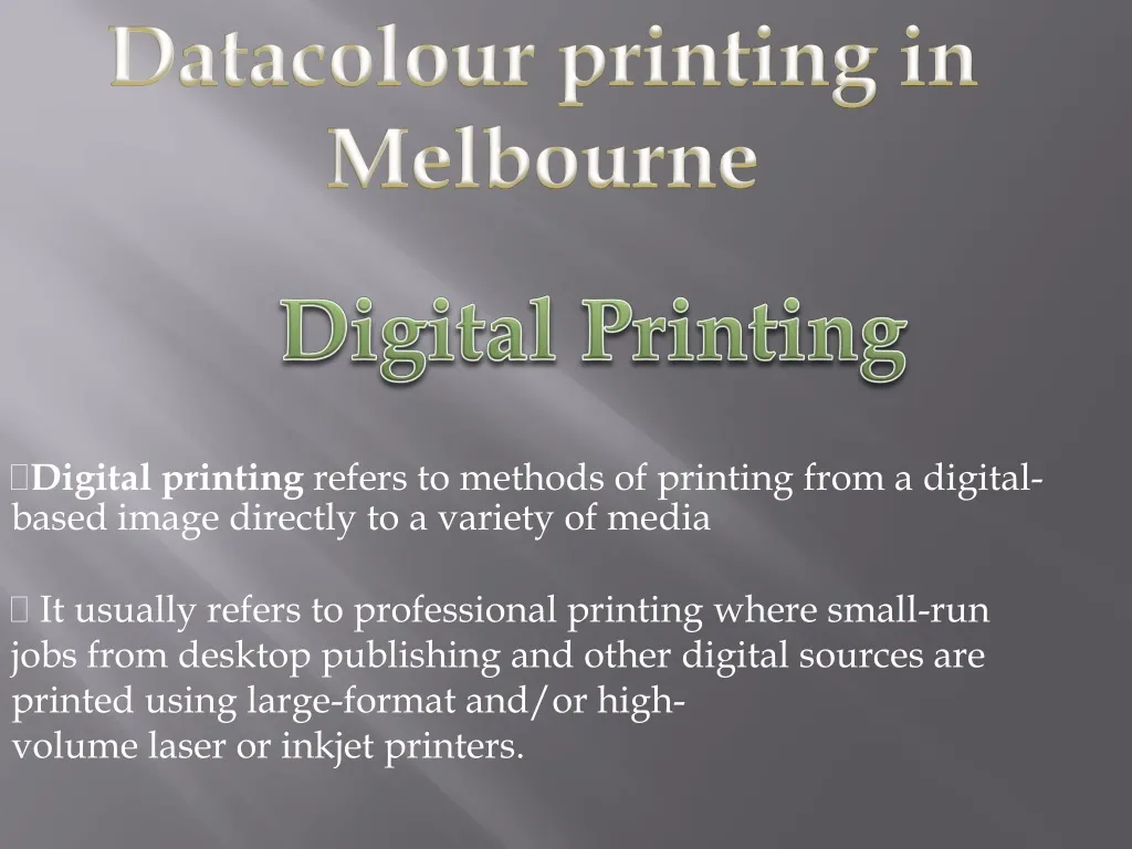 datacolour printing in melbourne
