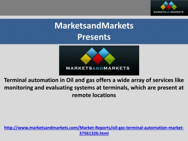 Terminal Automation Market in Oil and Gas
