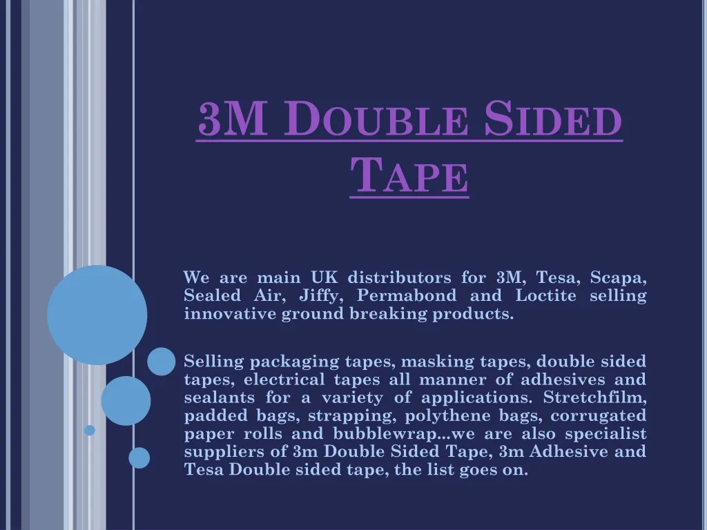 3m double sided tape