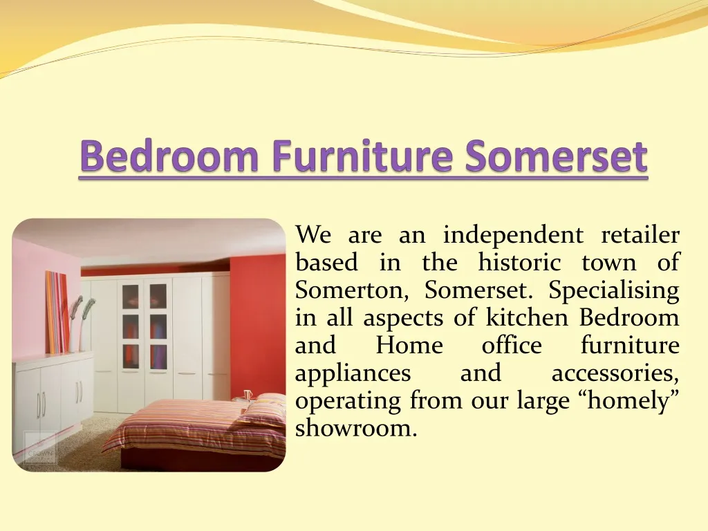 bedroom furniture somerset