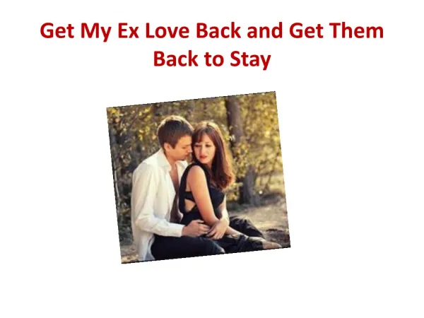 Is It Possible To Get My Ex Love Back?