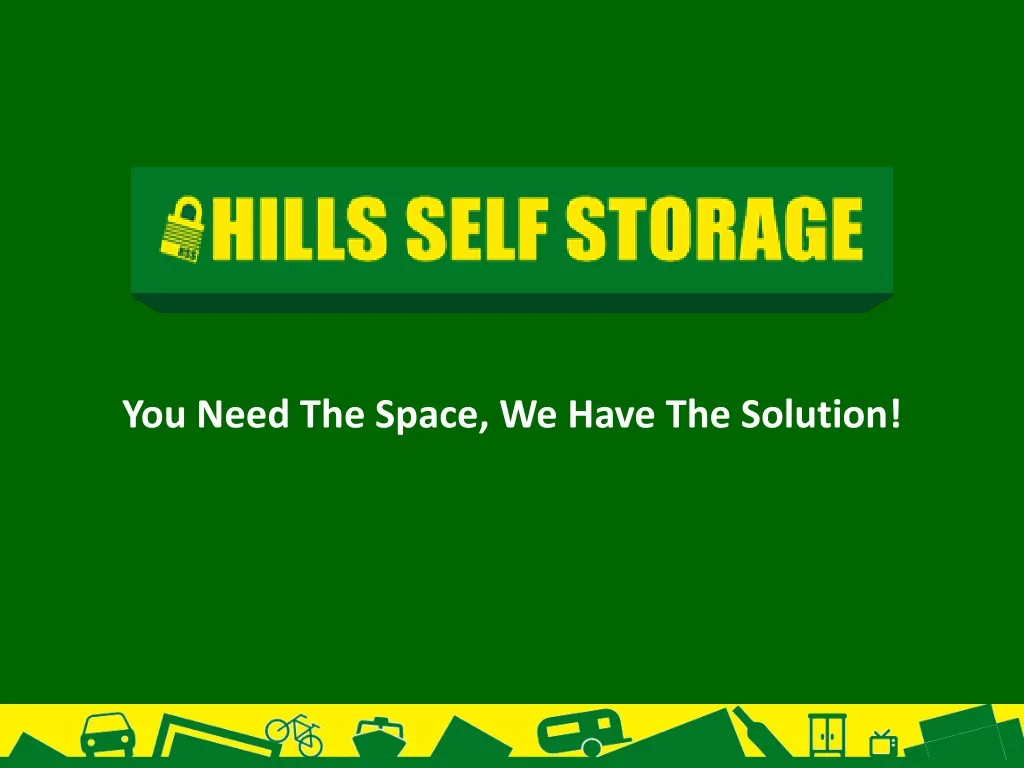you need the space we have the solution