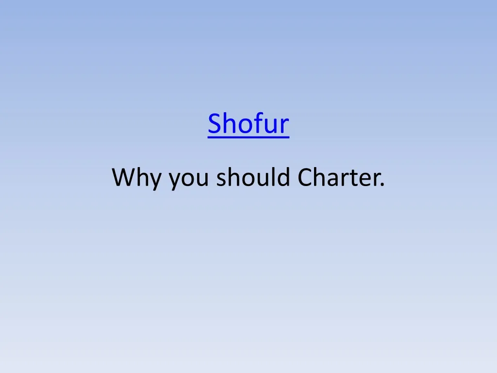 shofur