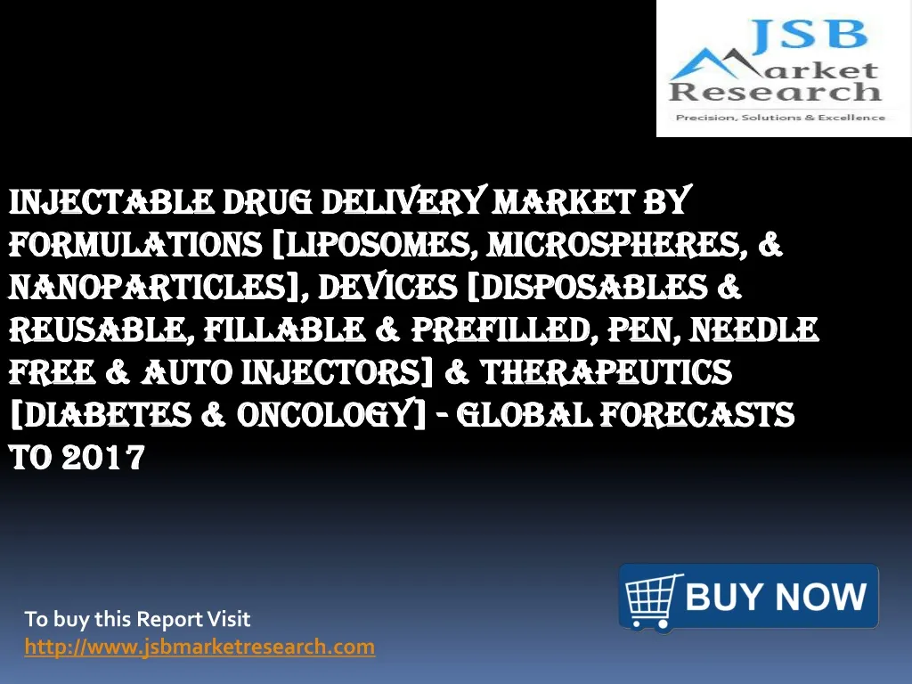 injectable drug delivery market by formulations