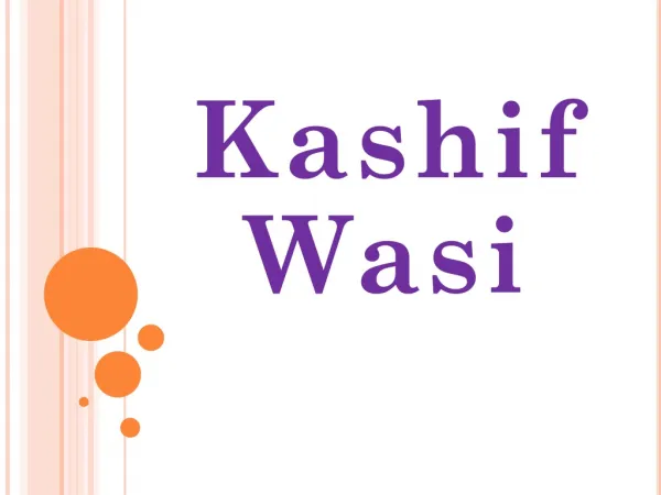 Kashif Wasi - Kashif Wasi