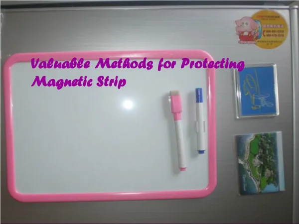 Valuable Methods for Protecting Magnetic Strip