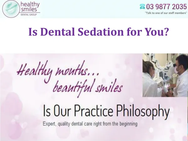 Is Dental Sedation for You?