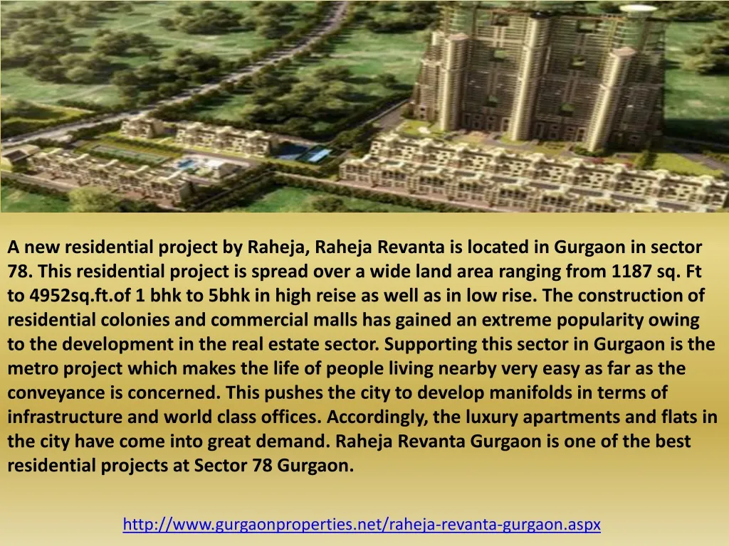 a new residential project by raheja raheja