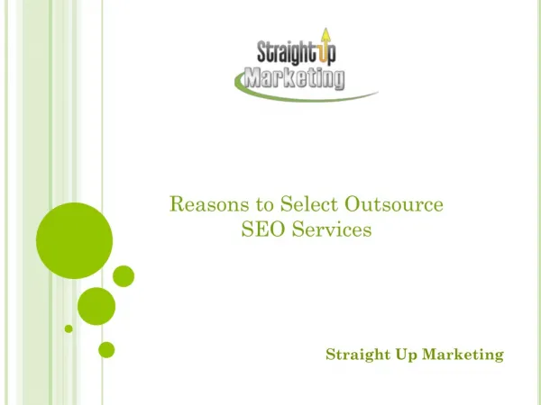 Reasons to Select Outsource SEO Services