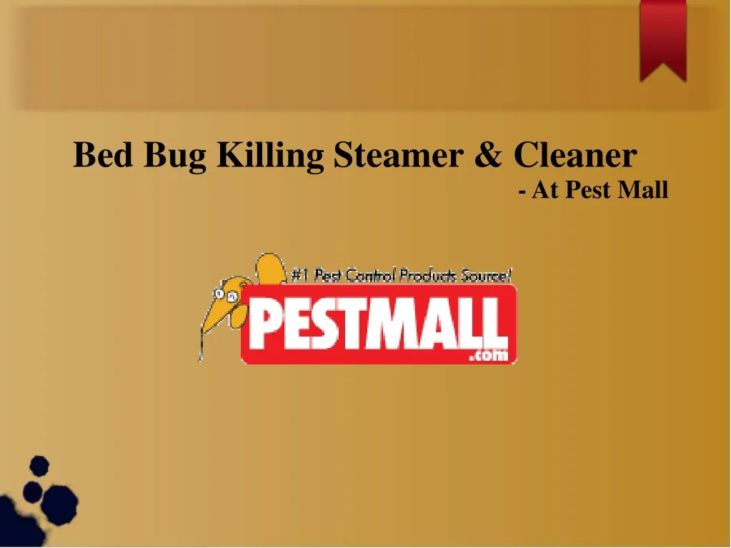 bed bug killing steamer cleaner at pest mall