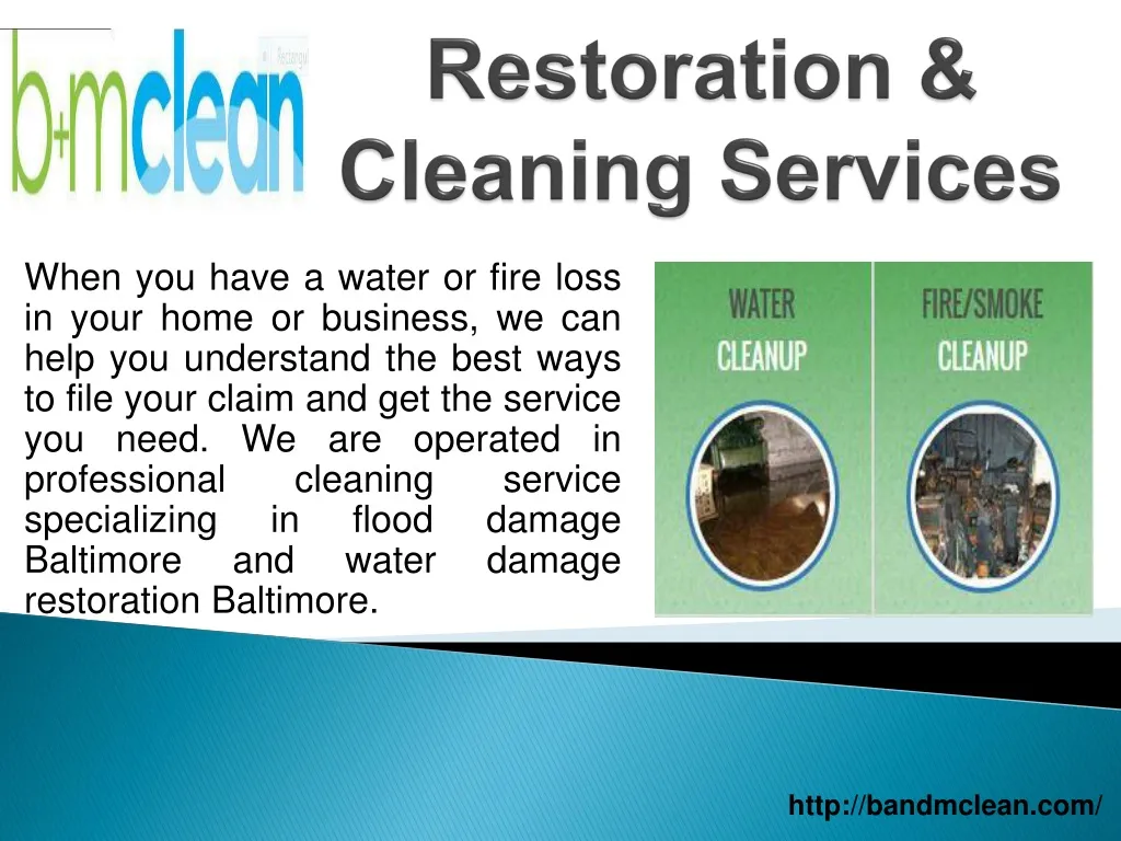 restoration cleaning services