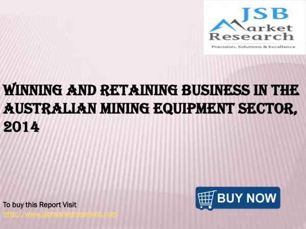 JSB Market Research: Winning and Retaining Business