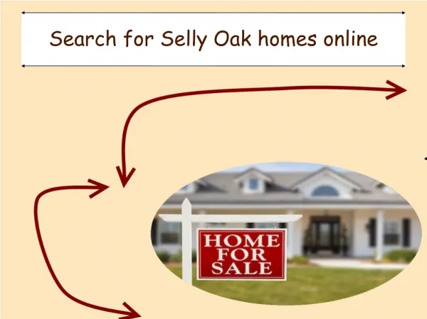 Search for Selly Oak homes online