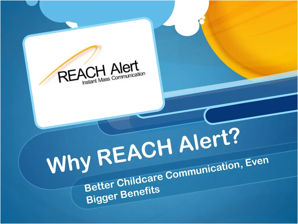 why reach alert