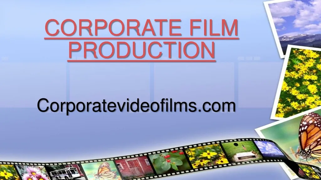 corporate film production