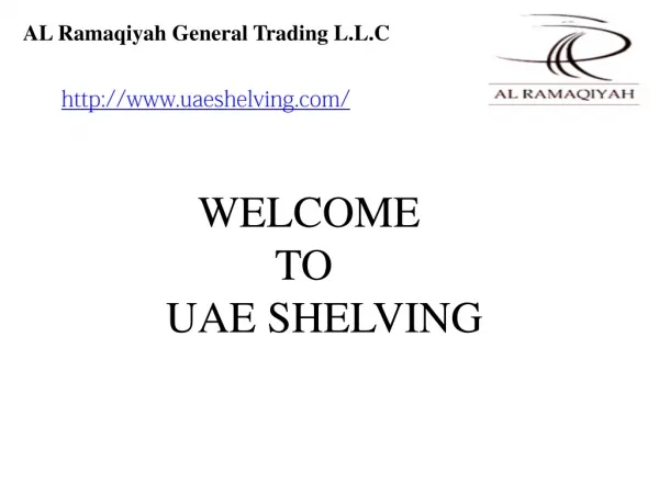 Slotted angle shelving in UAE,Heavy Duty Pallet Racks in UAE