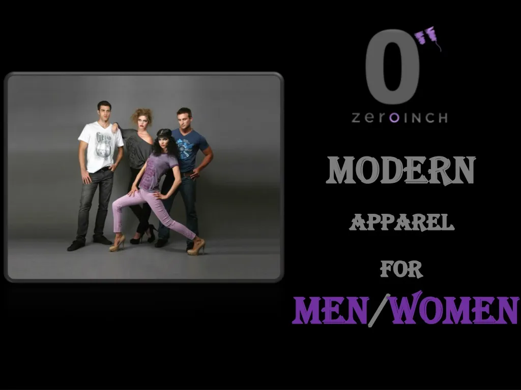 modern apparel for men women