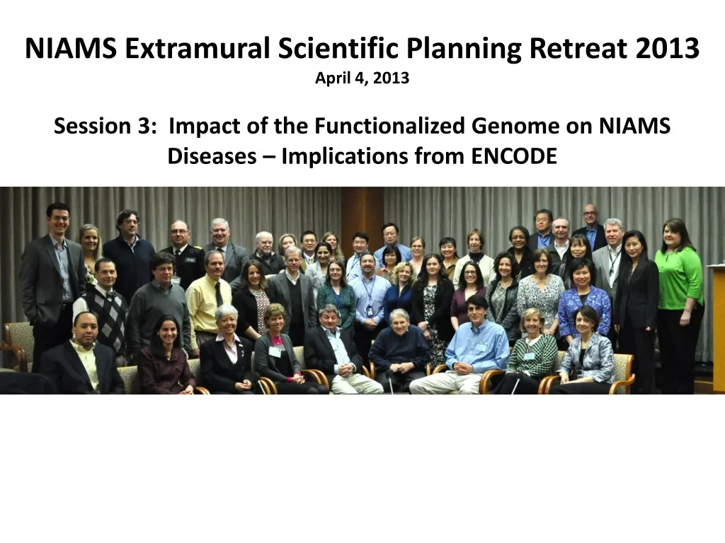 niams extramural scientific planning retreat 2013