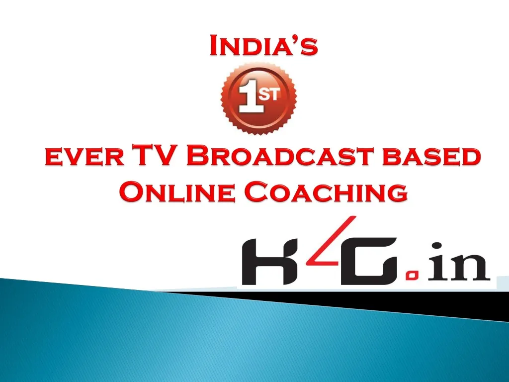 india s ever tv broadcast based online coaching