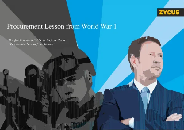 Procurement Lessons World War 1