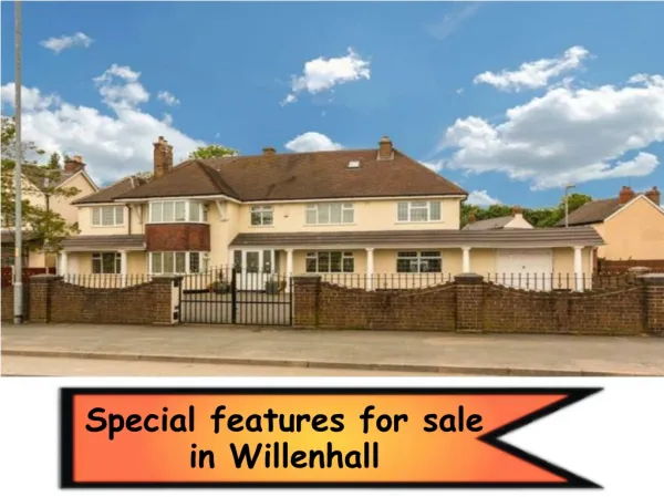 Special features for sale in Willenhall