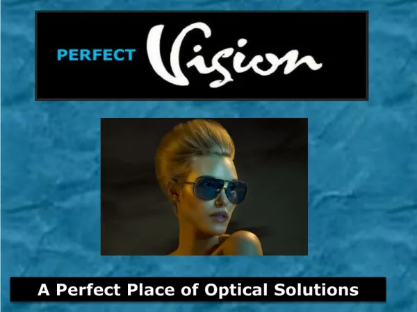 Perfect Vision - Affordable Optometrist in Sydney