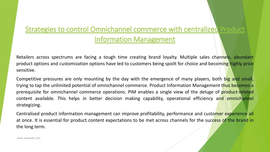 strategies to control omnichannel commerce with