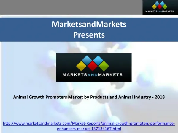Animal Growth Promoters Market 2018