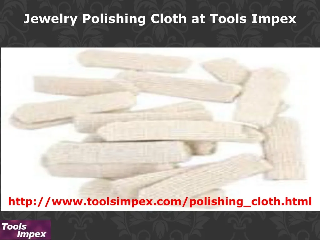 jewelry polishing cloth at tools impex