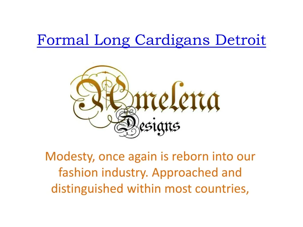 formal long cardigans detroit